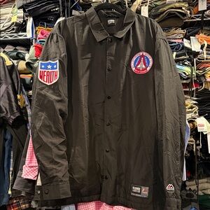 Black BBC x Majestic Coach Jacket